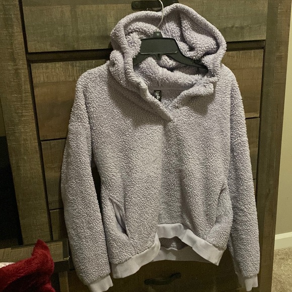 Purple Fluffy Hoodie | Poshmark